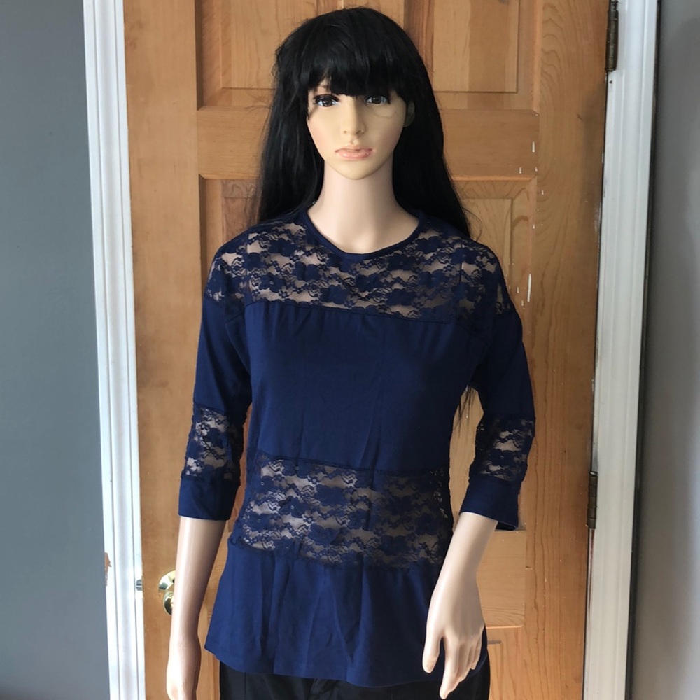 Navy Blouse